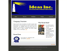 Tablet Screenshot of ideasincfab.com